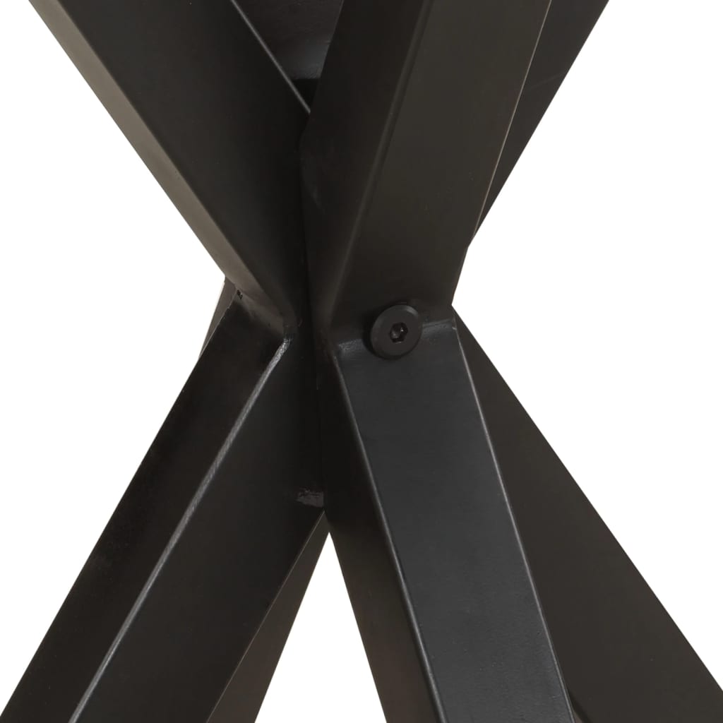 vidaXL Bijzettafel 48x48x56 cm massief mangohout