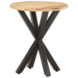 vidaXL Bijzettafel 48x48x56 cm massief mangohout