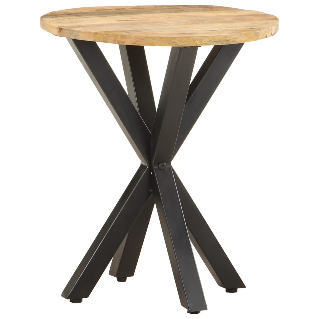 vidaXL Bijzettafel 48x48x56 cm massief mangohout