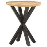 vidaXL Bijzettafel 48x48x56 cm massief mangohout