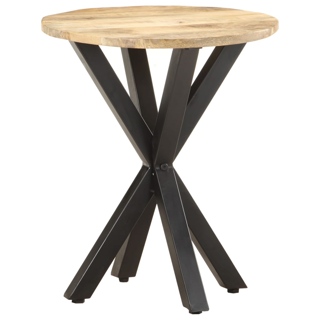 vidaXL Bijzettafel 48x48x56 cm massief mangohout