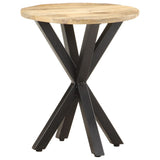 vidaXL Bijzettafel 48x48x56 cm massief mangohout