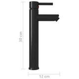 vidaXL Bathroom mixer tap brass