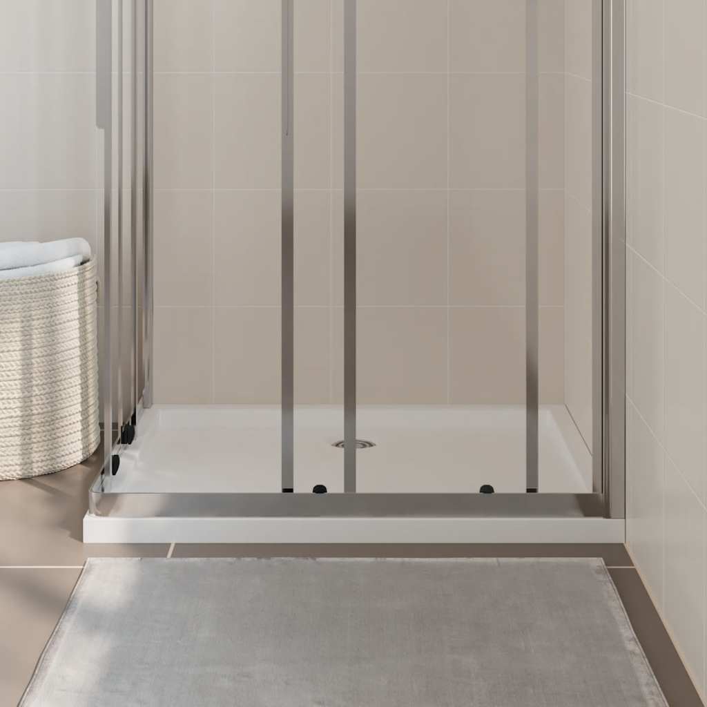 vidaXL Douchebak rechthoekig 70x90 cm ABS