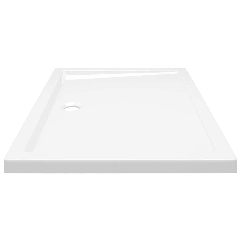 vidaXL Douchebak rechthoekig 70x90 cm ABS
