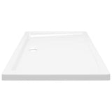 vidaXL Douchebak rechthoekig 70x90 cm ABS