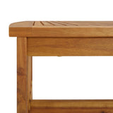 vidaXL 4-Piece Solid Acacia Wood Lounge Set