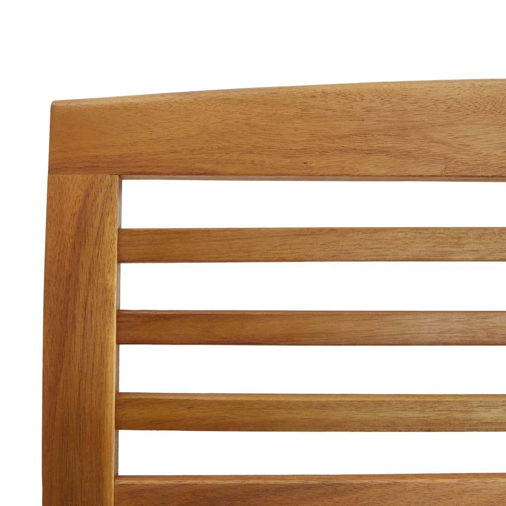 vidaXL 4-Piece Solid Acacia Wood Lounge Set