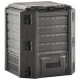 vidaXL Compostbak 380 L zwart