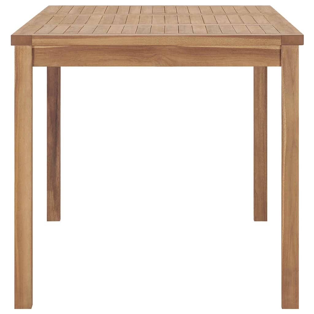 vidaXL Tuintafel 140x80x77 cm massief teakhout