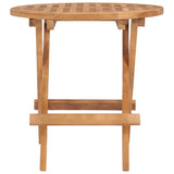 vidaXL Tuintafel inklapbaar 50x50x50 cm massief teakhout