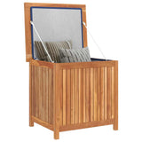vidaXL Opbergbox 60x50x58 cm massief teakhout