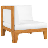 vidaXL 7-Piece Lounge Set with Cushions Solid Acacia Wood