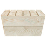 vidaXL Tuintafel 60x60x30 cm geïmpregneerd vurenhout