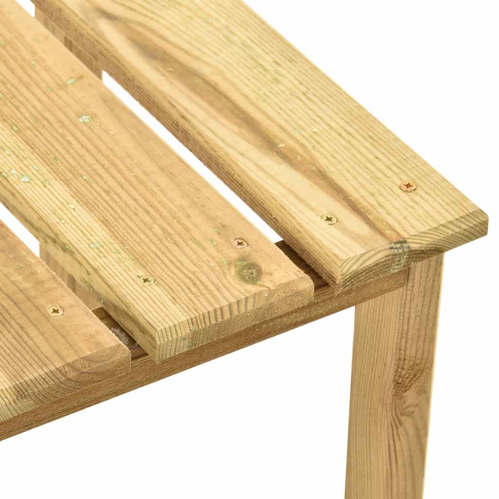 vidaXL Lit avec table imprégné de vert