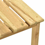 vidaXL Lit avec table imprégné de vert