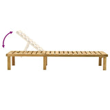 vidaXL Lit avec table imprégné de vert