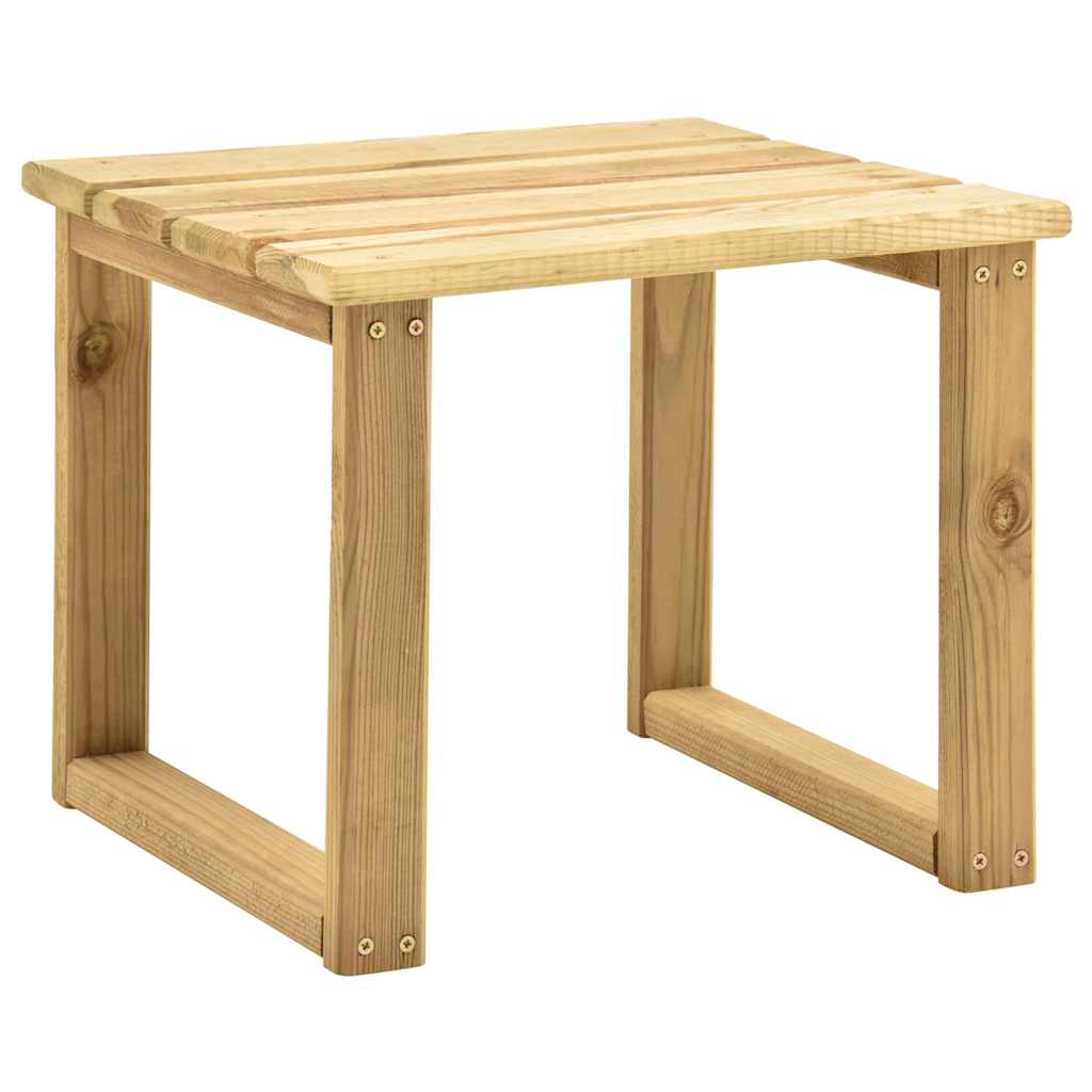 vidaXL Lit avec table imprégné de vert