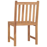vidaXL 3-piece Garden Dining Set 80x80 cm Solid Teak Wood