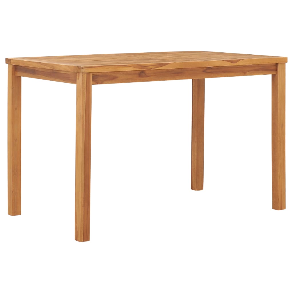 vidaXL 5-piece Garden Dining Set 120x70 cm Solid Teak Wood