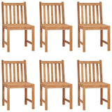 vidaXL 7-piece Garden Dining Set 200x100 cm Solid Teak Wood