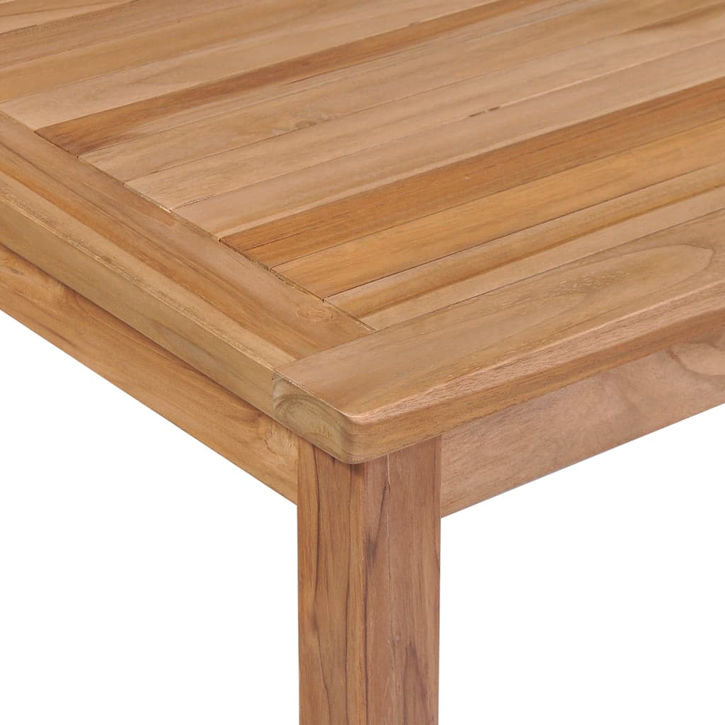 vidaXL 7-piece Garden Dining Set 200x100 cm Solid Teak Wood