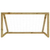 vidaXL Football Goal with Net 160x80x100 cm Impregnated Pinewood
