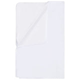vidaXL Mattress Protectors 2 pcs waterproof 140x200 cm cotton white