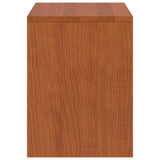 vidaXL Nachtkastjes 2 st 35x30x40 cm massief grenenhout honingbruin