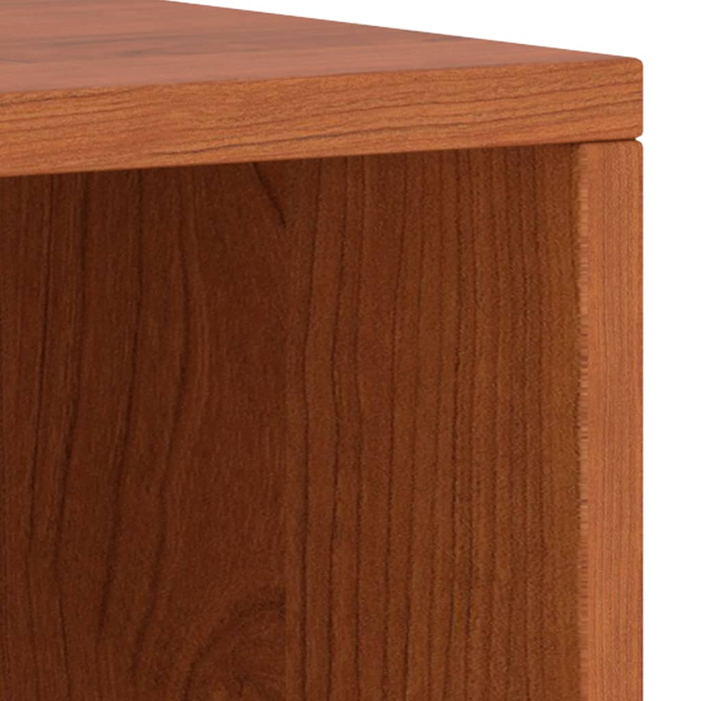 vidaXL Nachtkastjes 2 st 35x30x40 cm massief grenenhout honingbruin