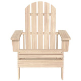 vidaXL Meuble de jardin Adirondack massif Vurenhout