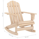 vidaXL Schommelstoel Adirondack massief vurenhout