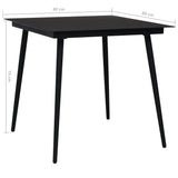 vidaXL 3-Piece Garden Dining Set