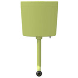 vidaXL Toiletstortbak met watertoevoer onderin 3/6 L wit