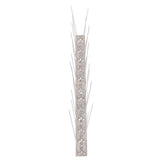 vidaXL Bird and Pigeon Spikes with 2 Rows 20 pcs 10 m Stainless Steel