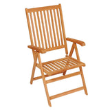vidaXL Tuinstoelen 2 st met antracietkleurige kussens massief teakhout