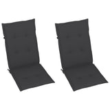 vidaXL Rocking Chair with Cushion Bamboo