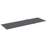 vidaXL 2-person Sun Lounger with Cushions Bamboo