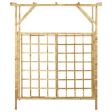 vidaXL Pergola voor 2 containers geïmpregneerd grenenhout