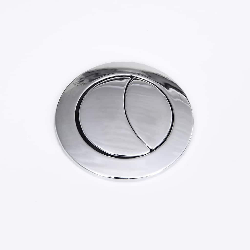 vidaXL Toilet Round Bottom Outlet Ceramic White