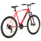 vidaXL 21-Speed Mountain Bike 29-inch Wheels 53 cm Frame Red