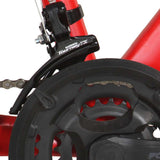 vidaXL 21-Speed Mountain Bike 29-inch Wheels 53 cm Frame Red
