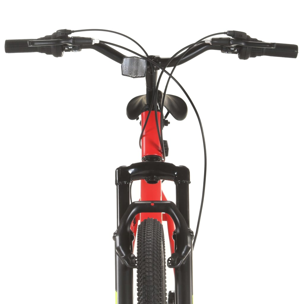 vidaXL Mountainbike 21 versnellingen 27,5 inch wielen 38 cm frame rood