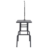 vidaXL Adjustable Dog Grooming Table with 1 Loop