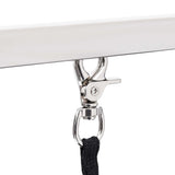 vidaXL Adjustable Dog Grooming Table with 2 Loops and Storage Shelf