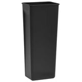 vidaXL Pedal Bin with Anti-fingerprint 30 L Stainless Steel Silver