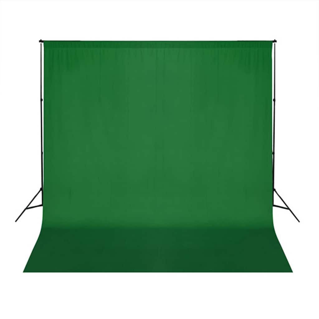 vidaXL Photo Studio Set with Softbox Lights, Background, and Reflector