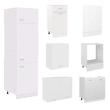 vidaXL 7-Piece Kitchen Cabinet Set Lyon Engineered Wood White