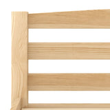 vidaXL Bedframe massief grenenhout 90x200 cm