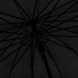 vidaXL Automatic Umbrella 105 cm Black